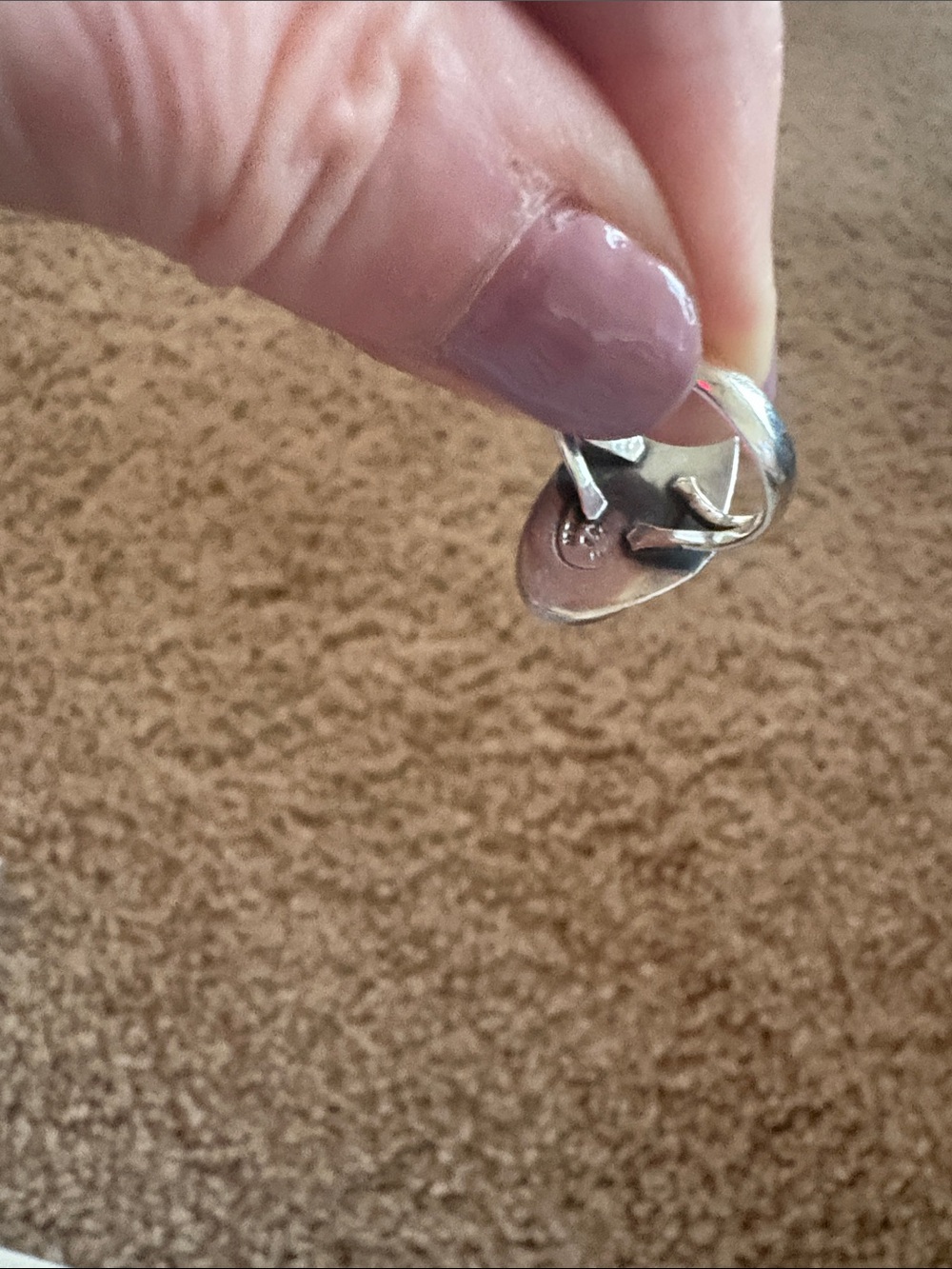 2 Black Onyx Style Silver Rings - Black, Unbranded (see all pictures) - Picture 9 of 9